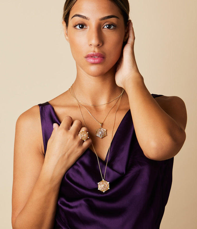 Solis Diamond Pendant