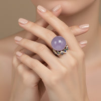 The Purple Pearl in the Lotus Jue Ring