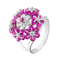 Tsvetodelika: Burmese ruby and diamonds ring