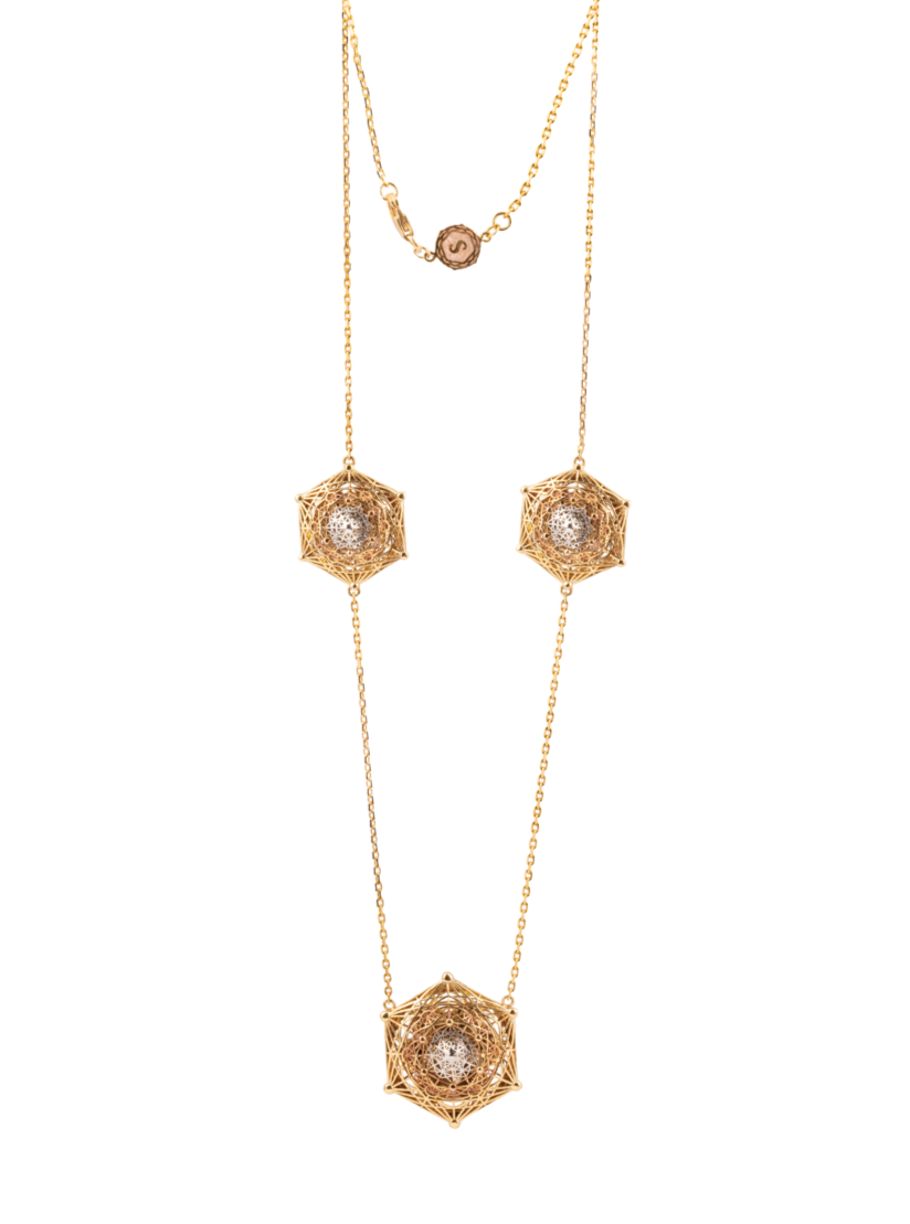 Solis Trident Necklace